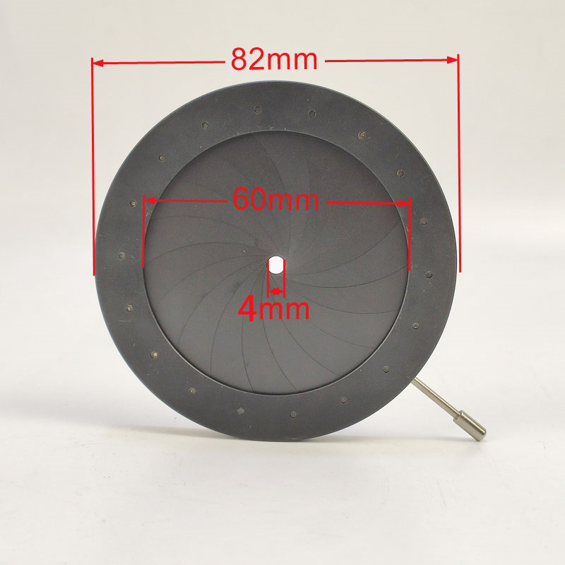 Darkroom Enlarger Lens - Mechanical Iris Aperture Diaphragm 4-60mm Camera