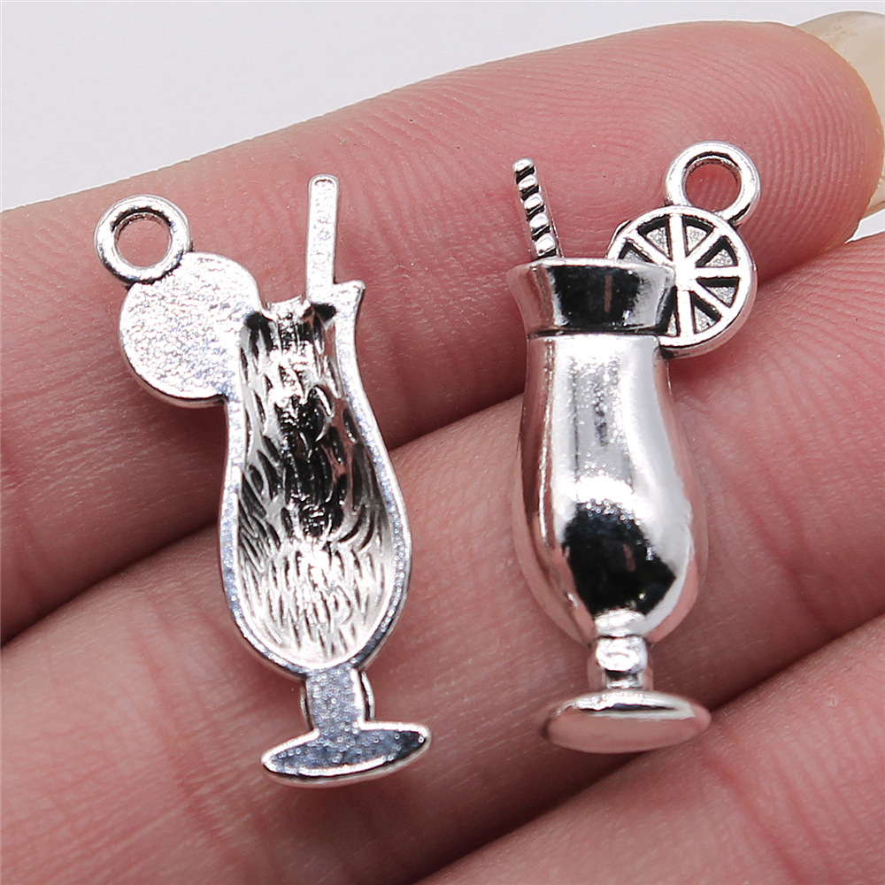 Vintage Collectibles For Sale - 4pcs 12x28mm Antique Silver Color A