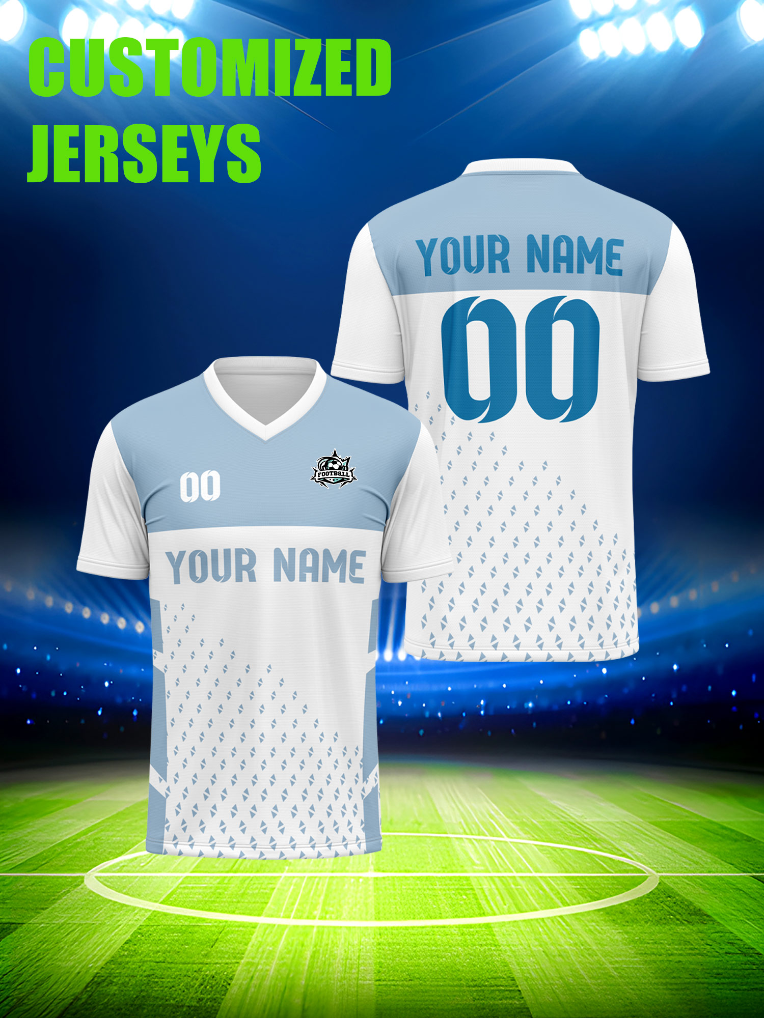 Vintage Collector - Custom Soccer Jersey With Custom Image,