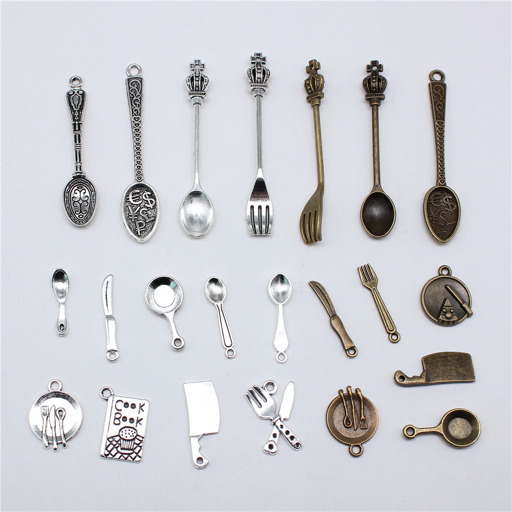 20pcs Tableware Dinnerware Din - Vintage Collectible Spoons บทวิจารณ์และราคา