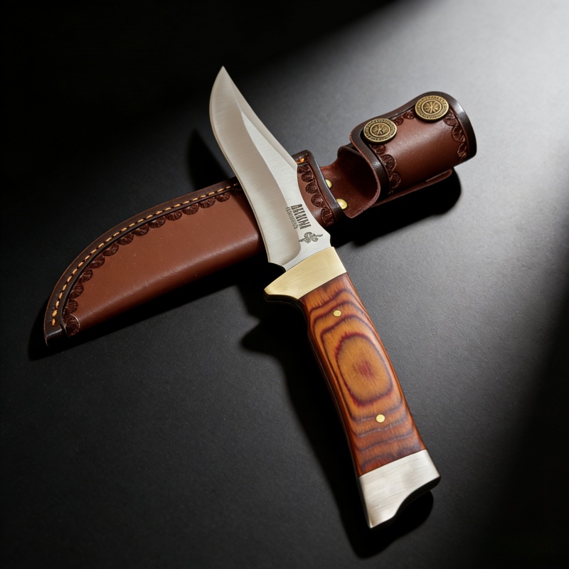 Vintage Straight Blade Knife w - Vintage Collectible Knives บทวิจารณ์และราคา