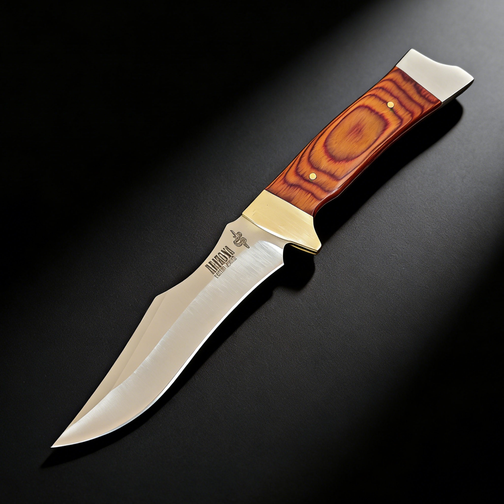 Vintage Straight Blade Knife w - Vintage Collectible Knives บทวิจารณ์และราคา