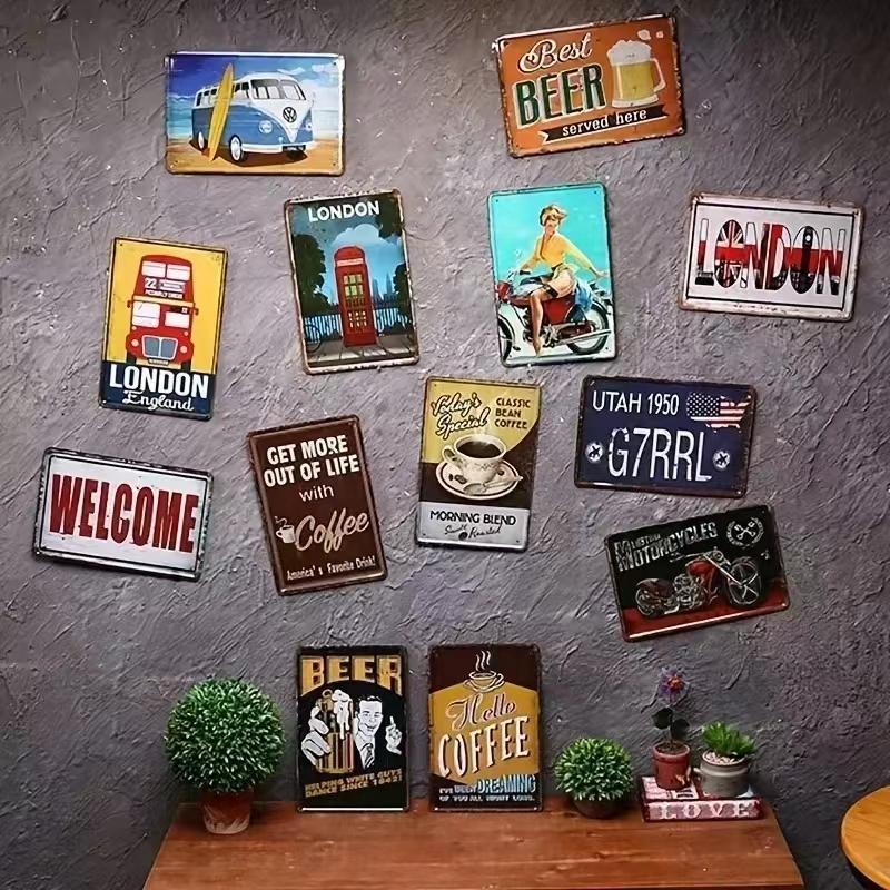 （2D Tin painting）[Metal Decora - Vintage Collectible Guns บทวิจารณ์และราคา