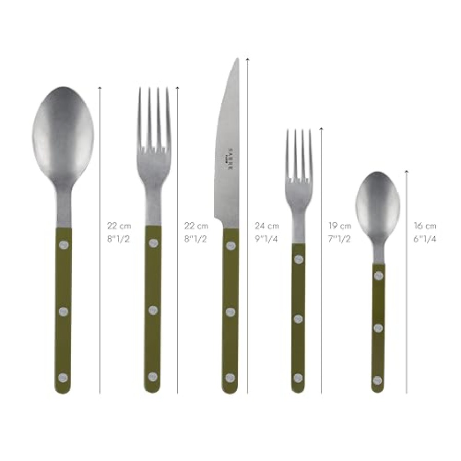 - 5-Piece Flatware Set - Bistr - Vintage Collectible Knives บทวิจารณ์และราคา