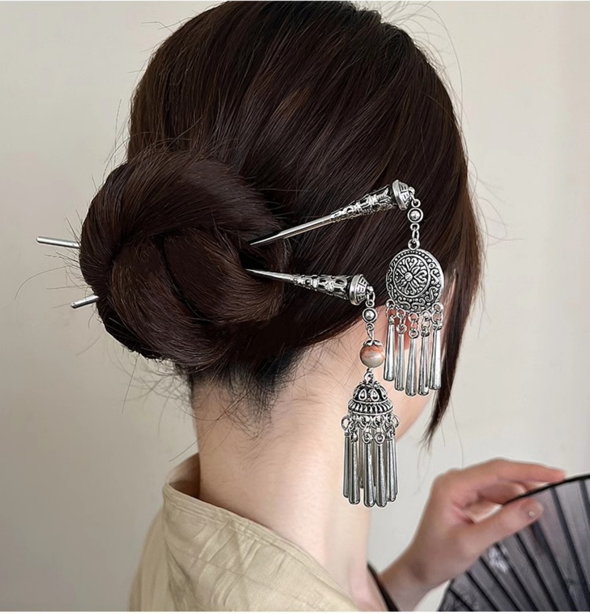 Elegant Women's Hairpin Antiqu - Vintage Collectibles For Sale บทวิจารณ์และราคา