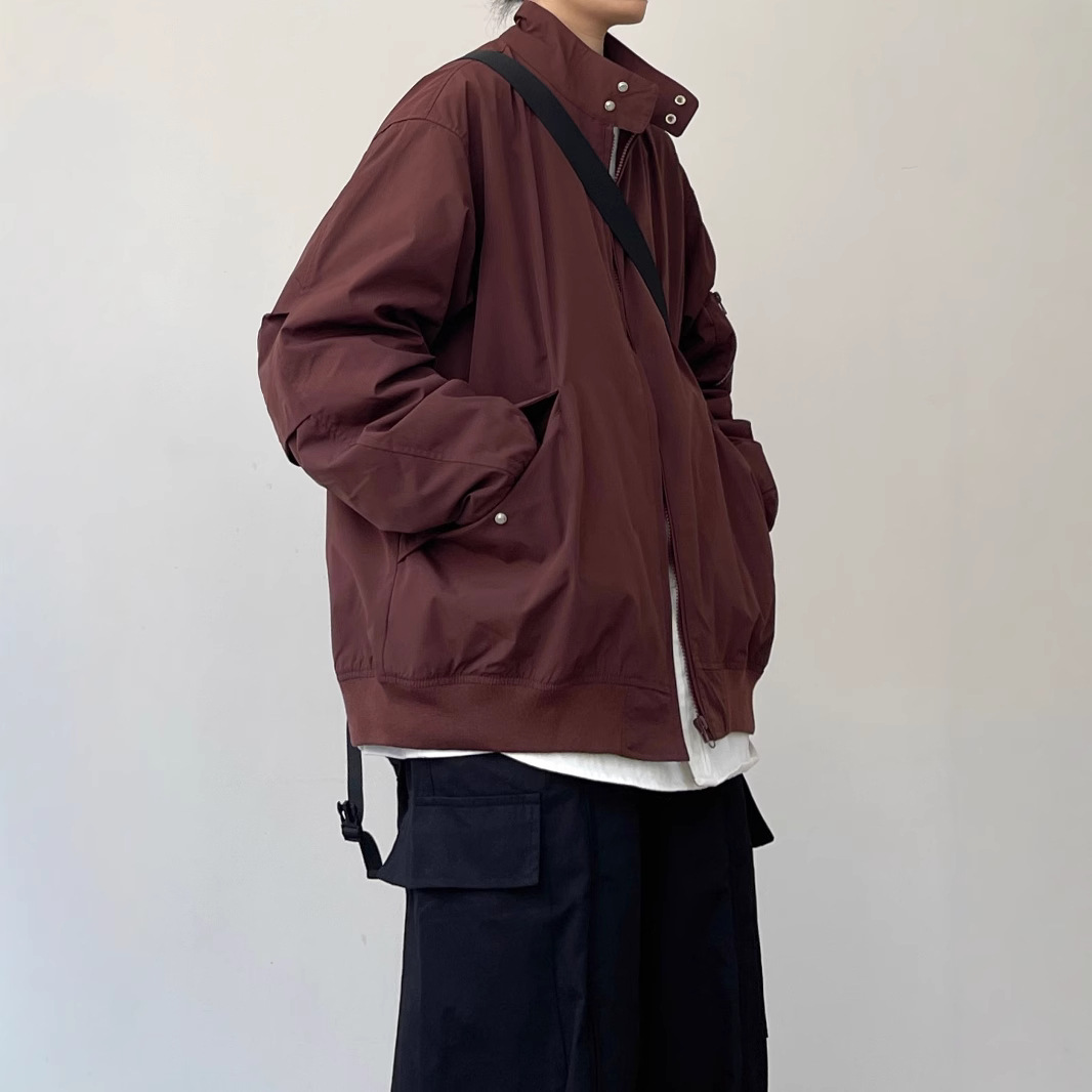 Unsiex Jacket 2026 New Spring  - Vintage Zipper บทวิจารณ์และราคา