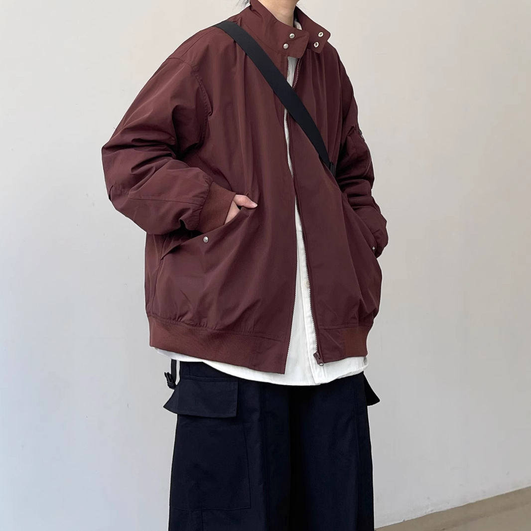 Unsiex Jacket 2026 New Spring  - Vintage Zipper บทวิจารณ์และราคา