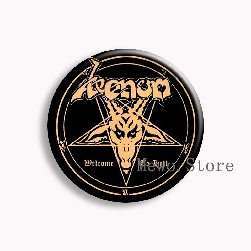 Rock Mayhem Band Soft Button P - Vintage Collectible Jewelry บทวิจารณ์และราคา