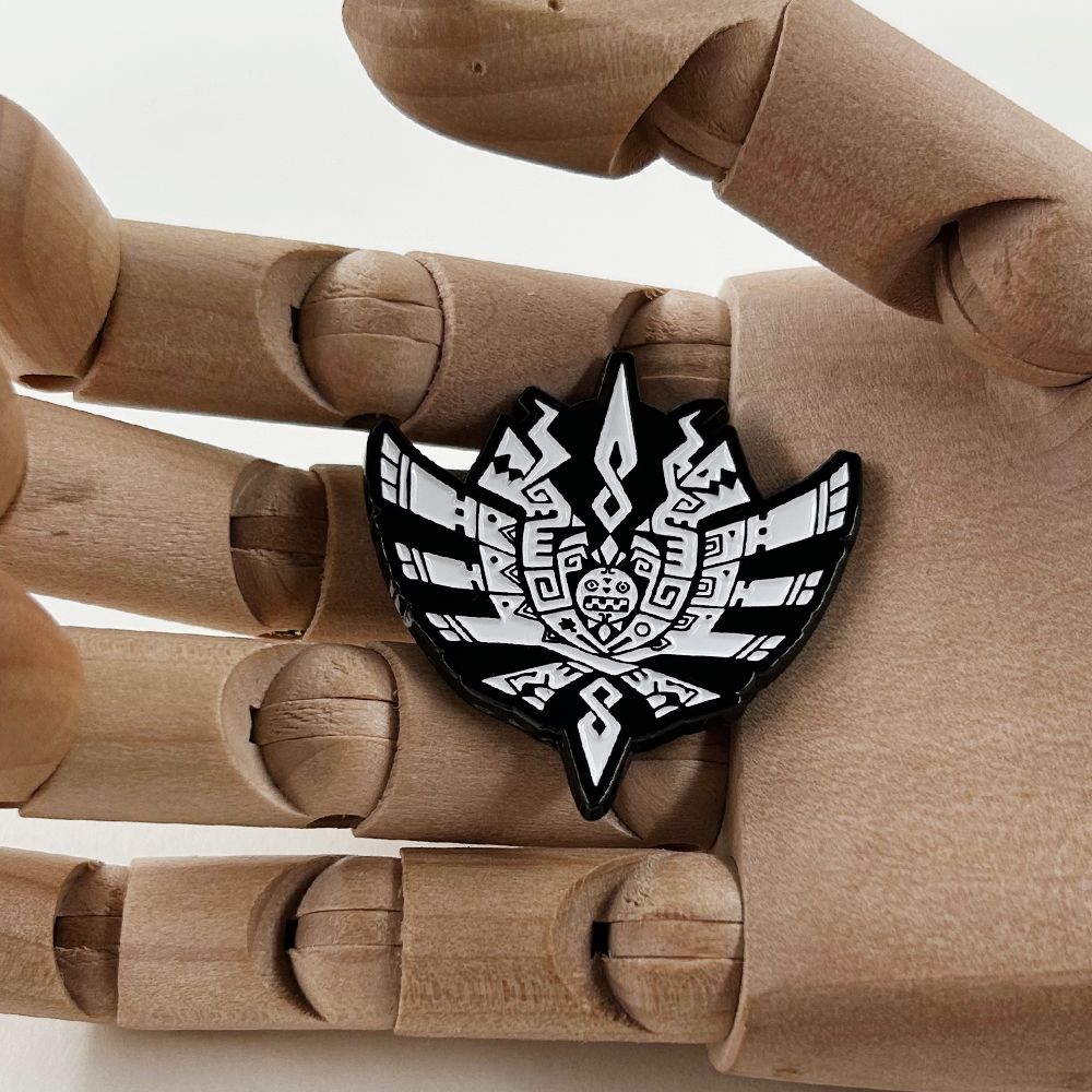 MH4 Monster Hunter-4 Logo Badg - Collectible Vintage Brooches บทวิจารณ์และราคา