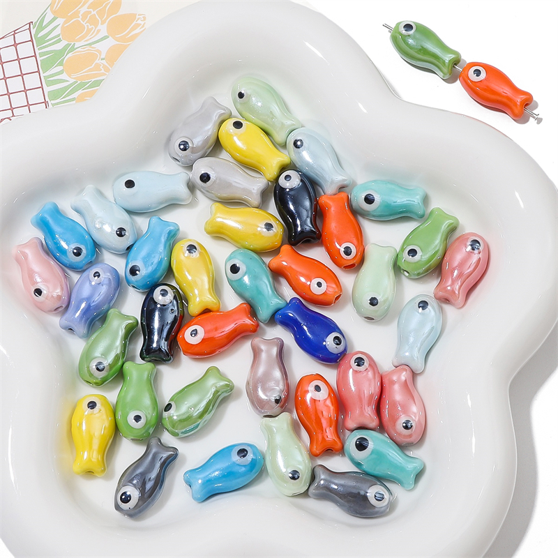 10Pcs Vintage Fish Ceramic Bea - Vintage Collector บทวิจารณ์และราคา