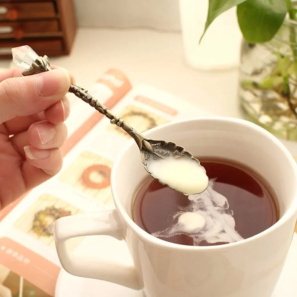 6pcs Set Ice Cream Spoon Jam S - Vintage Collectible Spoons บทวิจารณ์และราคา
