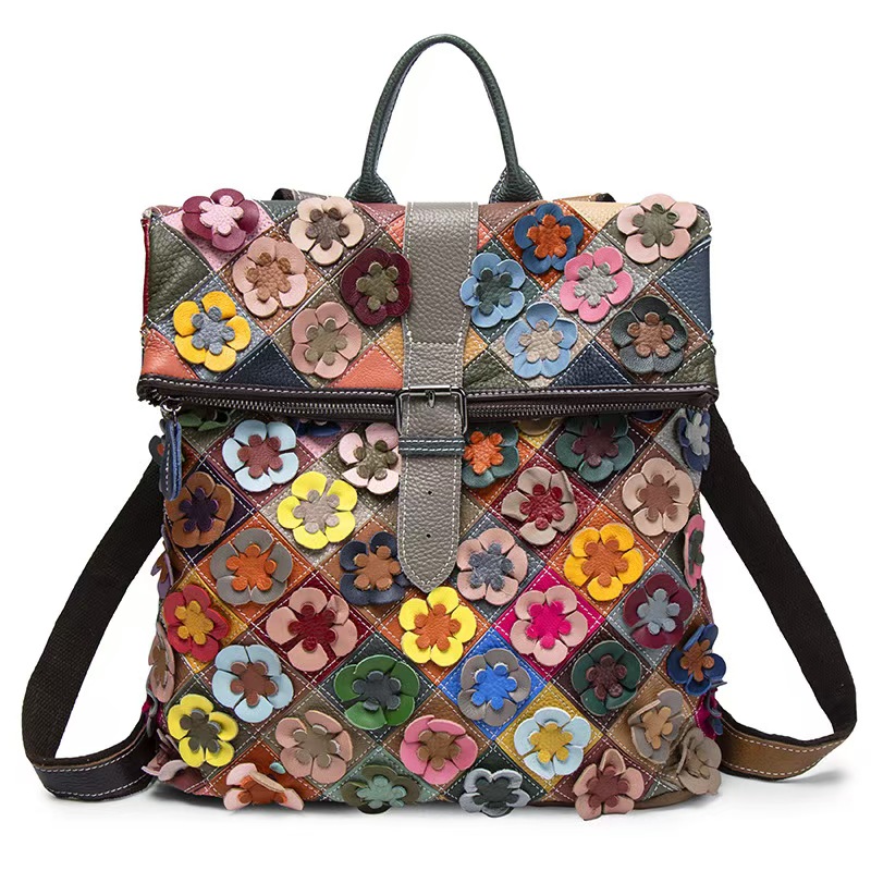 Vintage Women Genuine Leather  - Vintage Zipper บทวิจารณ์และราคา