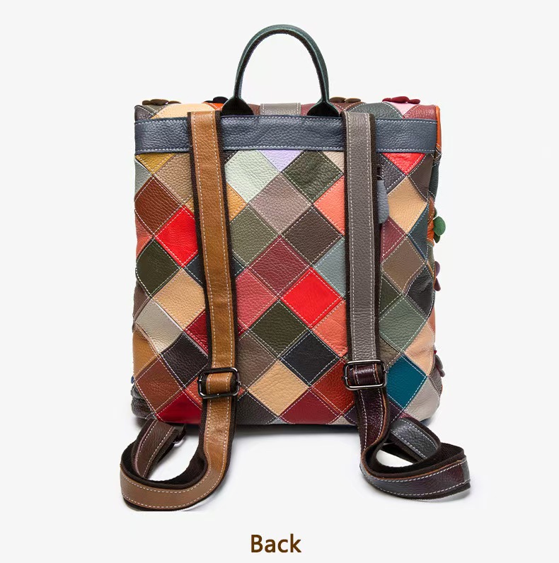 Vintage Women Genuine Leather  - Vintage Zipper บทวิจารณ์และราคา
