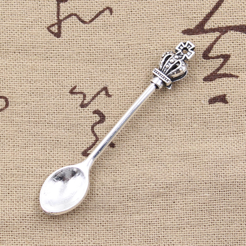 8pcs Charms Kitchen Spoon Crow - Vintage Collectible Spoons บทวิจารณ์และราคา