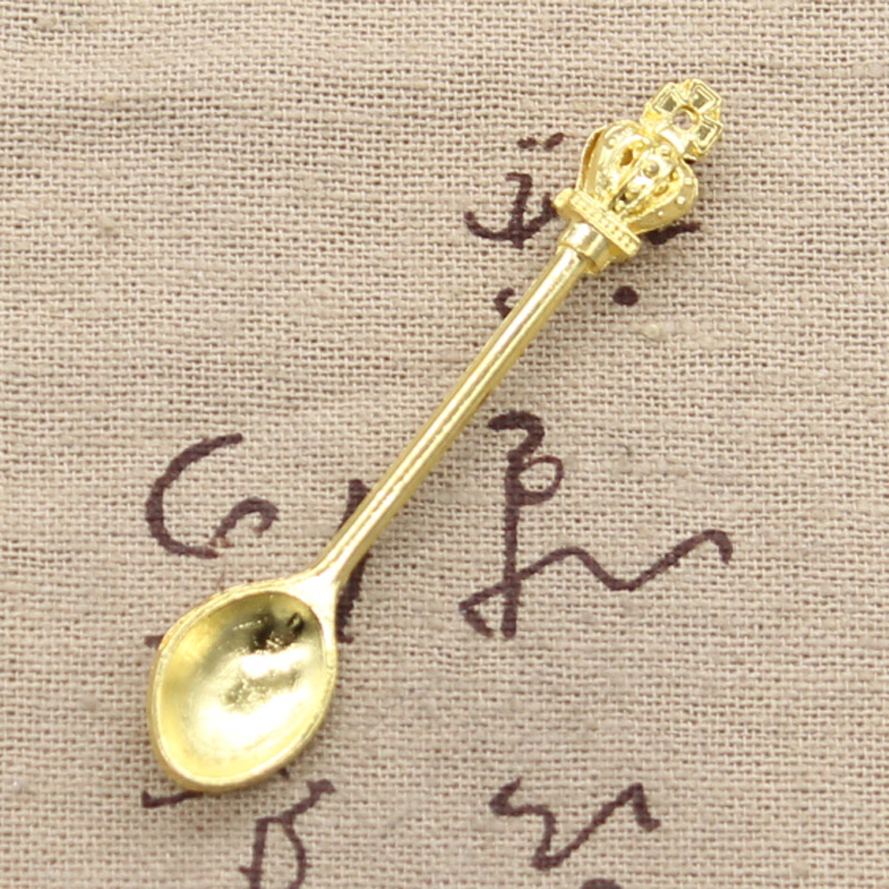 8pcs Charms Kitchen Spoon Crow - Vintage Collectible Spoons บทวิจารณ์และราคา