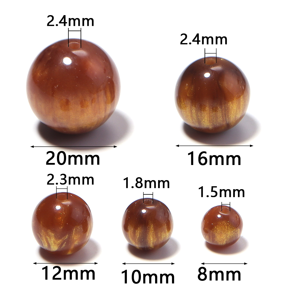 5-30pcs/lot 8-20mm Gilding Res - Vintage Collectibles For Sale บทวิจารณ์และราคา