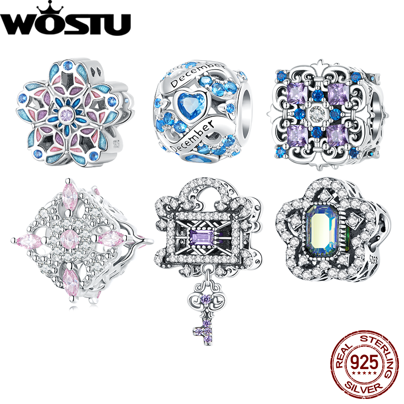 WOSTU 925 Sterling Silver Colo - Vintage Collectible Jewelry บทวิจารณ์และราคา
