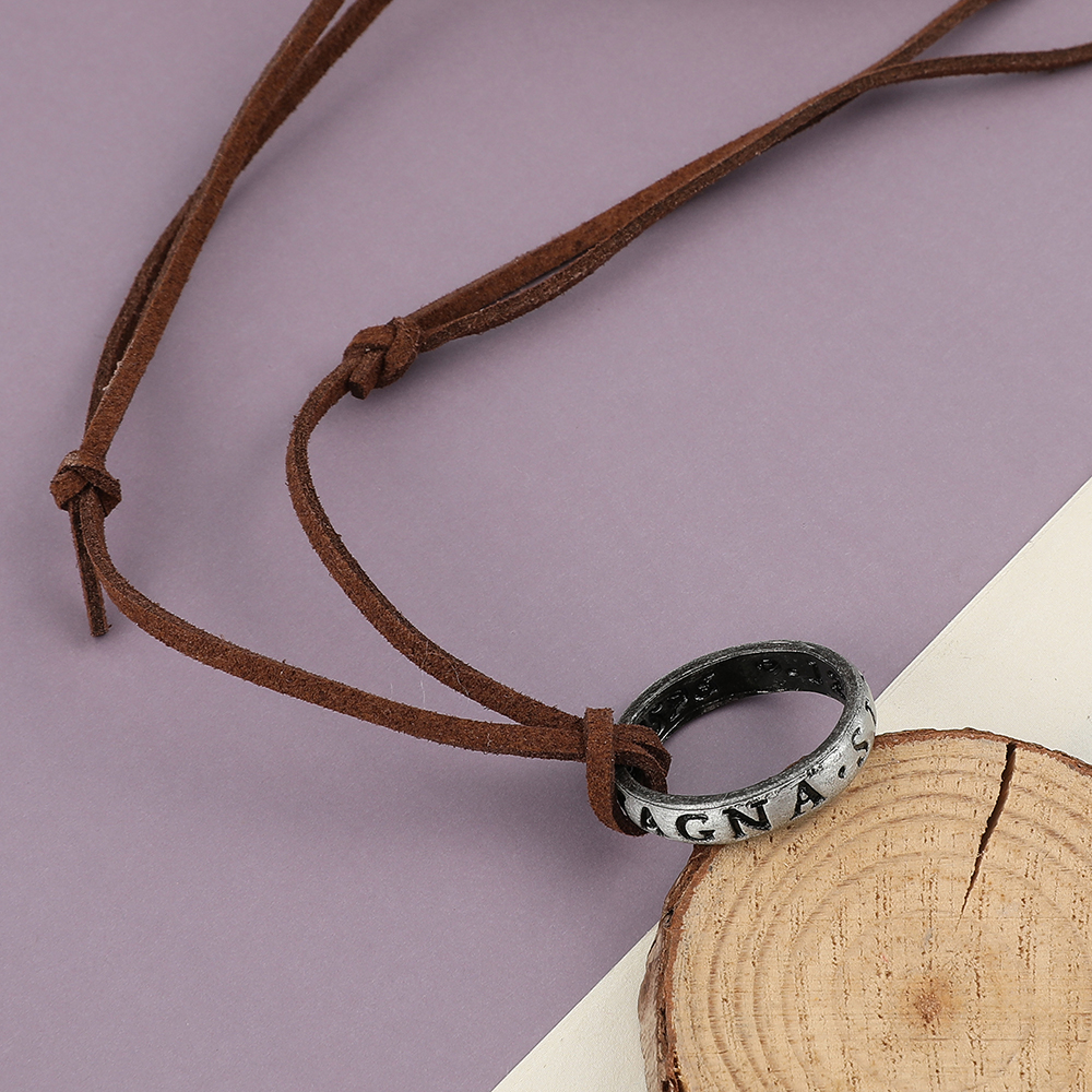 Game Anime Leather Chain Ring  - Vintage Collector บทวิจารณ์และราคา