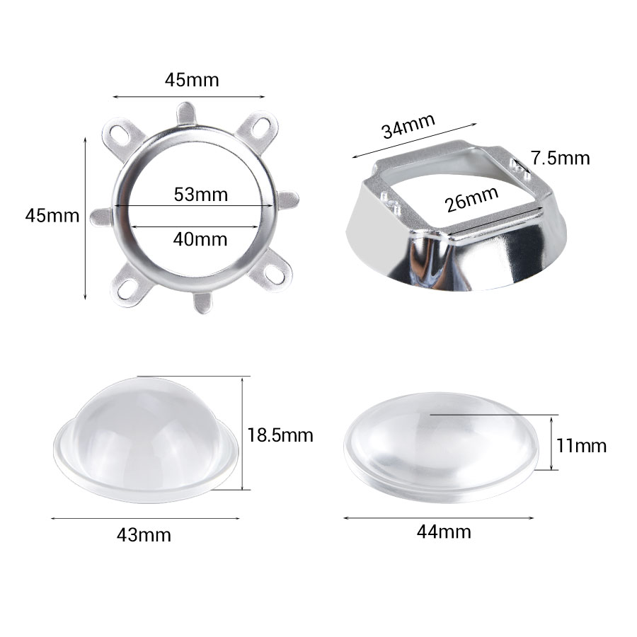 1 Set 44mm LED Lens Optical Gl - Darkroom Enlarger Lens บทวิจารณ์และราคา