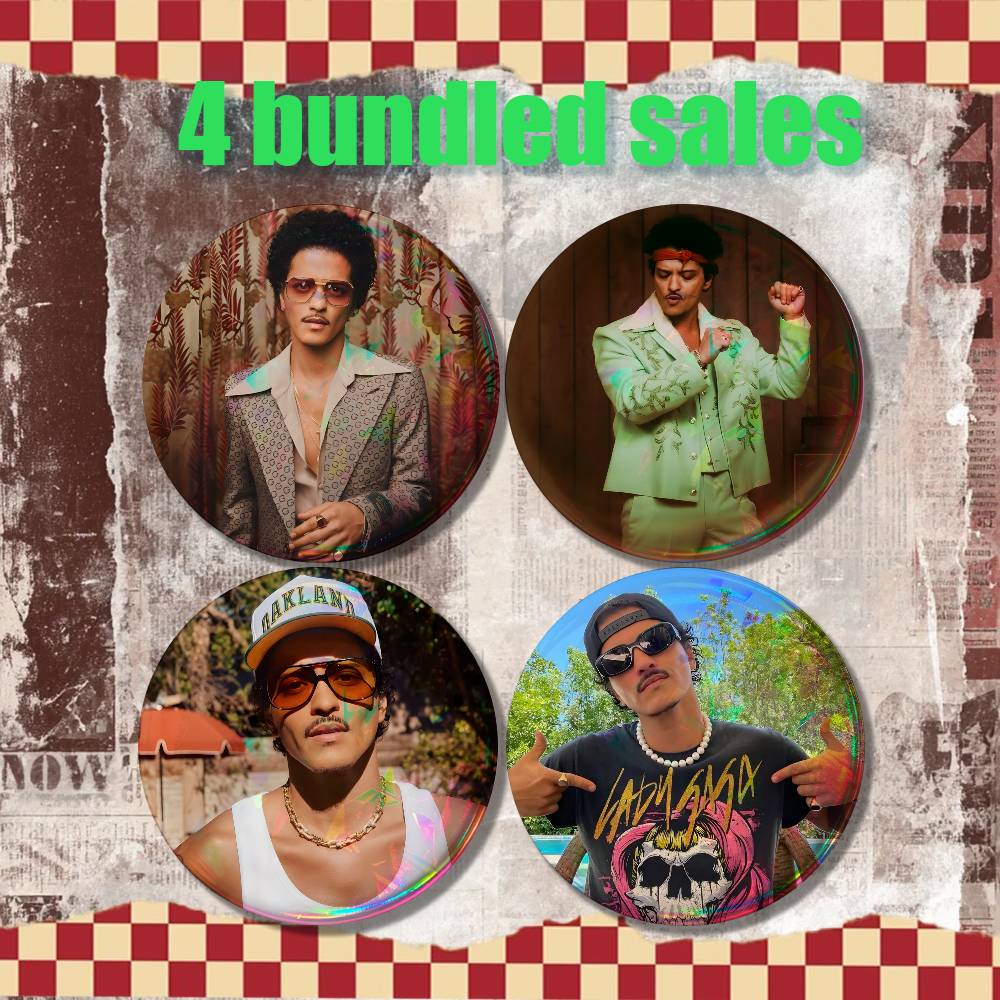B-Bruno Mars 24K Magic Vintage - Vintage Collectible Jewelry บทวิจารณ์และราคา