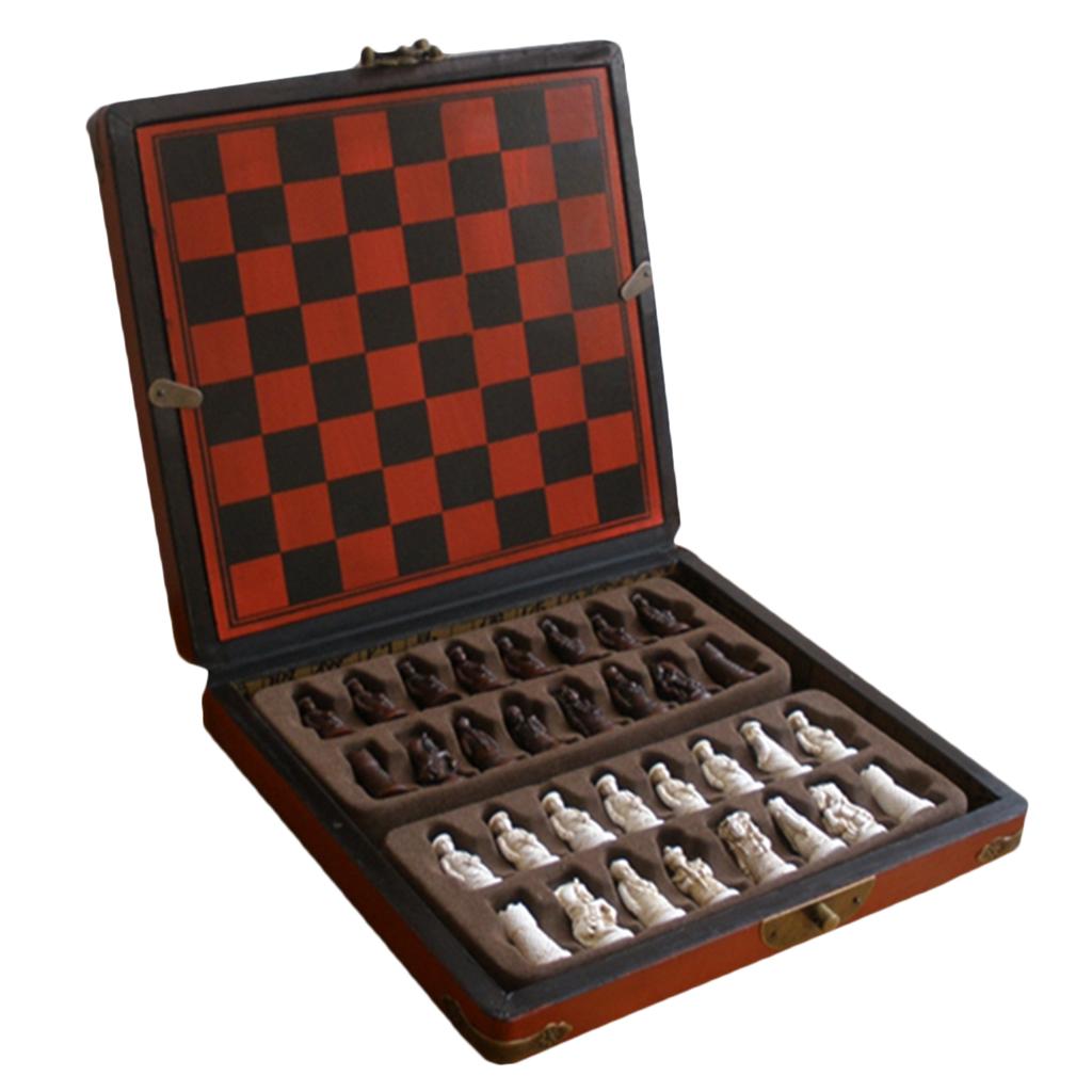 Chinese Chess Set Wooden Minia - Vintage Collection Playset บทวิจารณ์และราคา