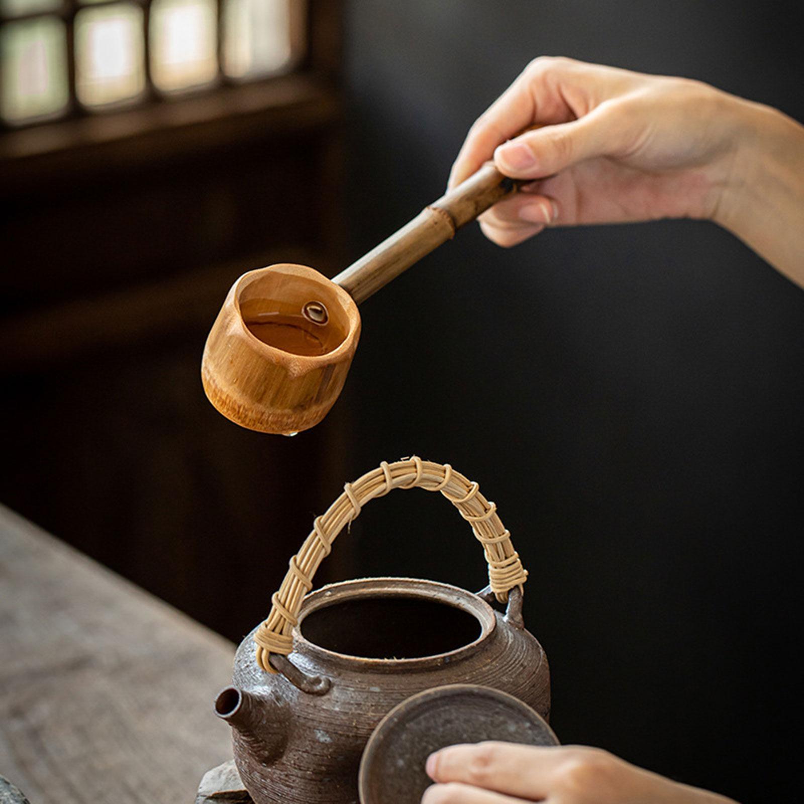 Bamboo Water Ladle Collectible - Vintage Collectible Spoons บทวิจารณ์และราคา