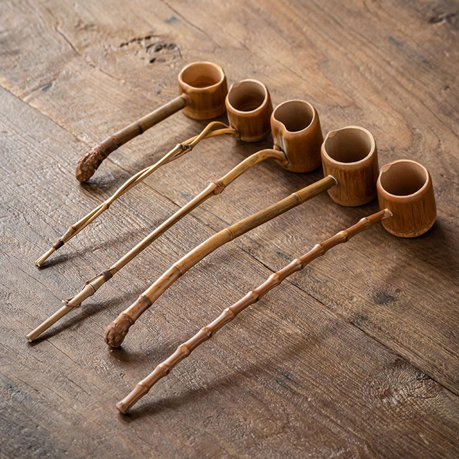 Bamboo Water Ladle Collectible - Vintage Collectible Spoons บทวิจารณ์และราคา