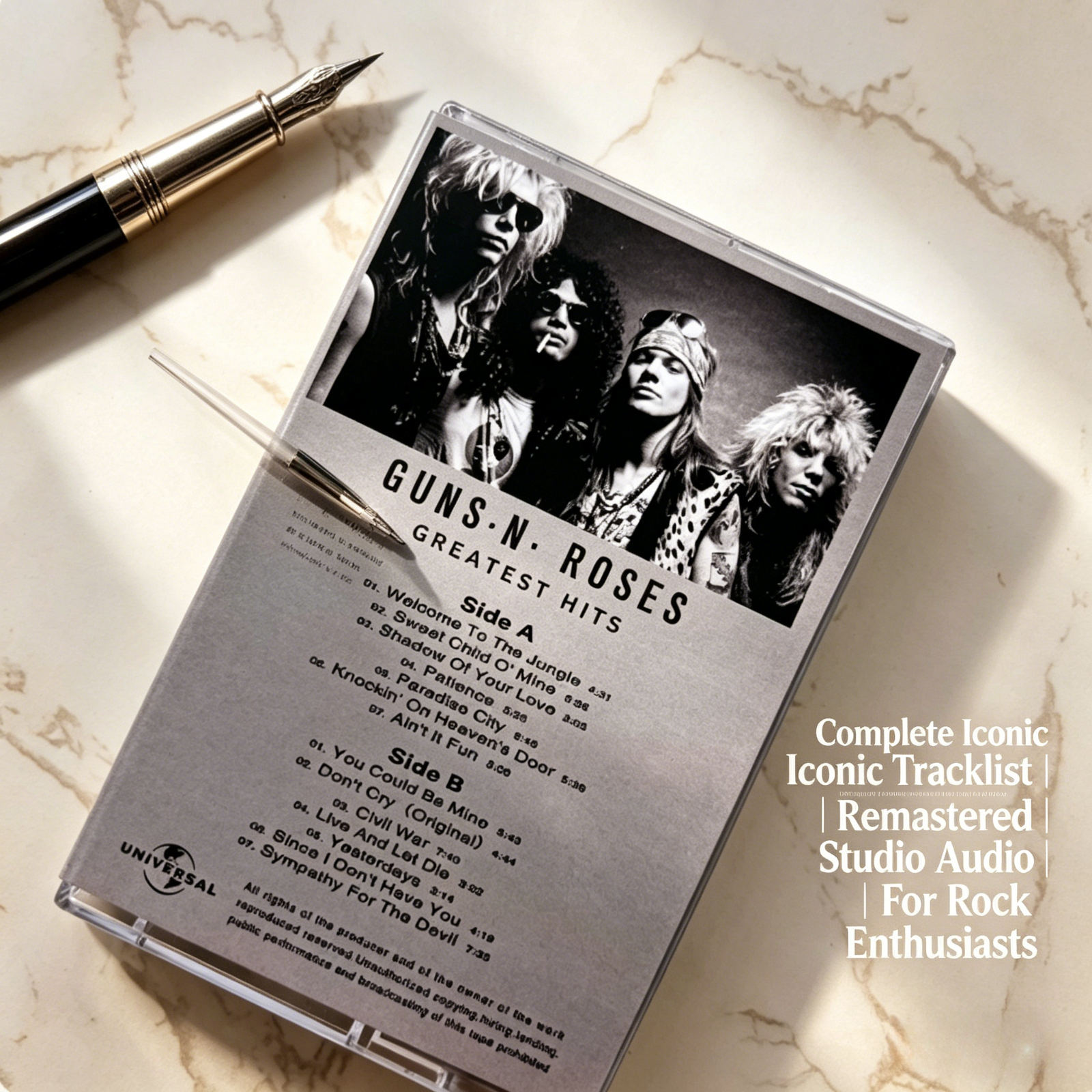 Guns N Roses Greatest Hits Cla - Vintage Collectible Guns บทวิจารณ์และราคา