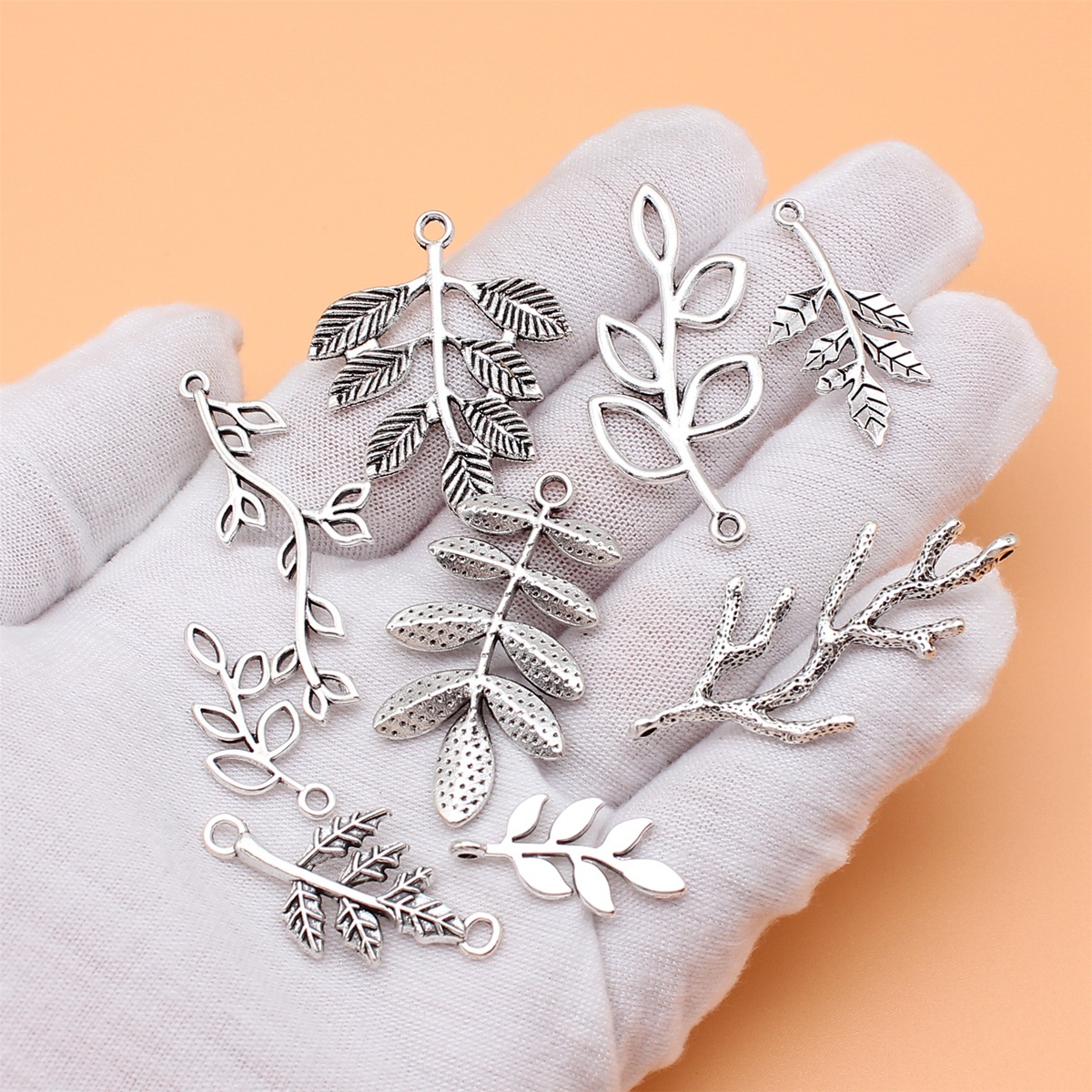 9pcs Antique Silver Color Bran - Vintage Collectible Jewelry บทวิจารณ์และราคา