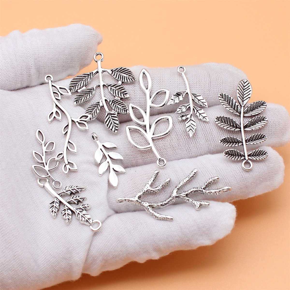 9pcs Antique Silver Color Bran - Vintage Collectible Jewelry บทวิจารณ์และราคา