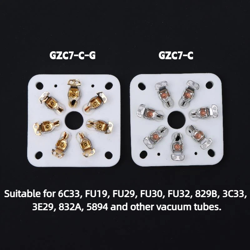 7Pin Ceramic Vacuum Tube Socke - Tube Amplifier Part บทวิจารณ์และราคา
