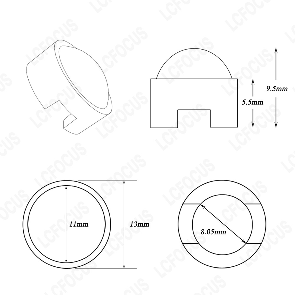 1W 3W 5W Mini LED Lens 15 30 4 - Darkroom Enlarger Lens บทวิจารณ์และราคา