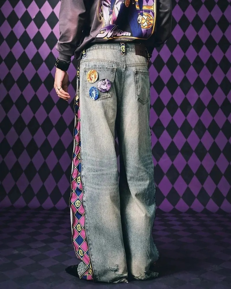 Y2K Streetwear Men Hip Hop Har - Vintage Zipper บทวิจารณ์และราคา