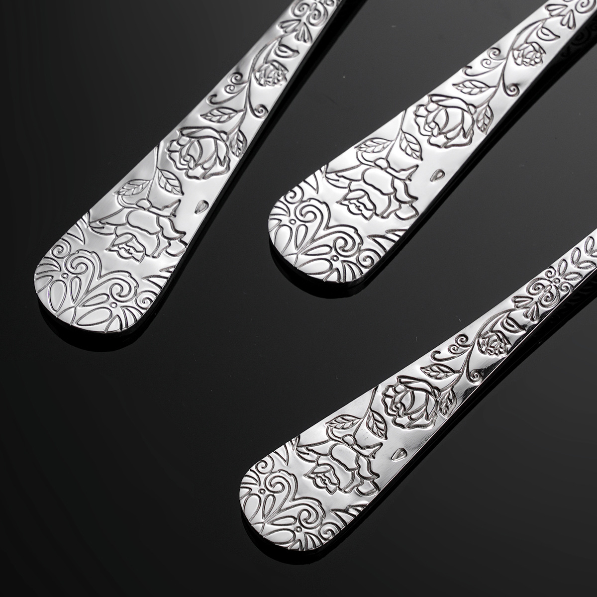 30-piece stainless steel cutle - Vintage Collectible Spoons บทวิจารณ์และราคา
