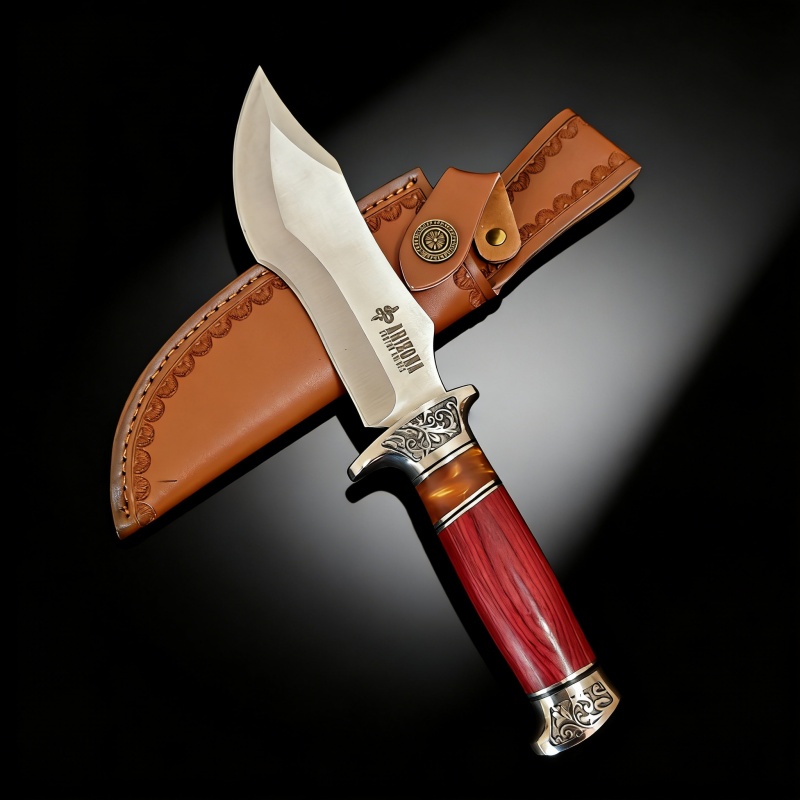 Vintage Straight Blade Knife w - Vintage Collectible Knives บทวิจารณ์และราคา