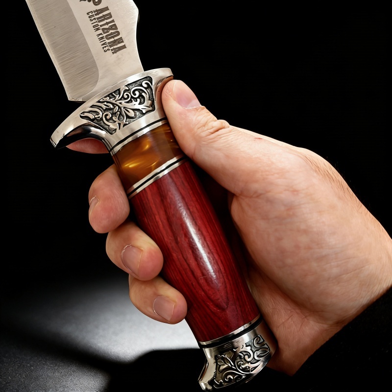 Vintage Straight Blade Knife w - Vintage Collectible Knives บทวิจารณ์และราคา