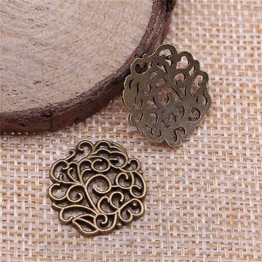 10pcs 18x18mm 2 Colors Antique - Vintage Collectibles For Sale บทวิจารณ์และราคา