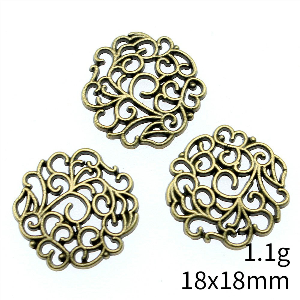 10pcs 18x18mm 2 Colors Antique - Vintage Collectibles For Sale บทวิจารณ์และราคา