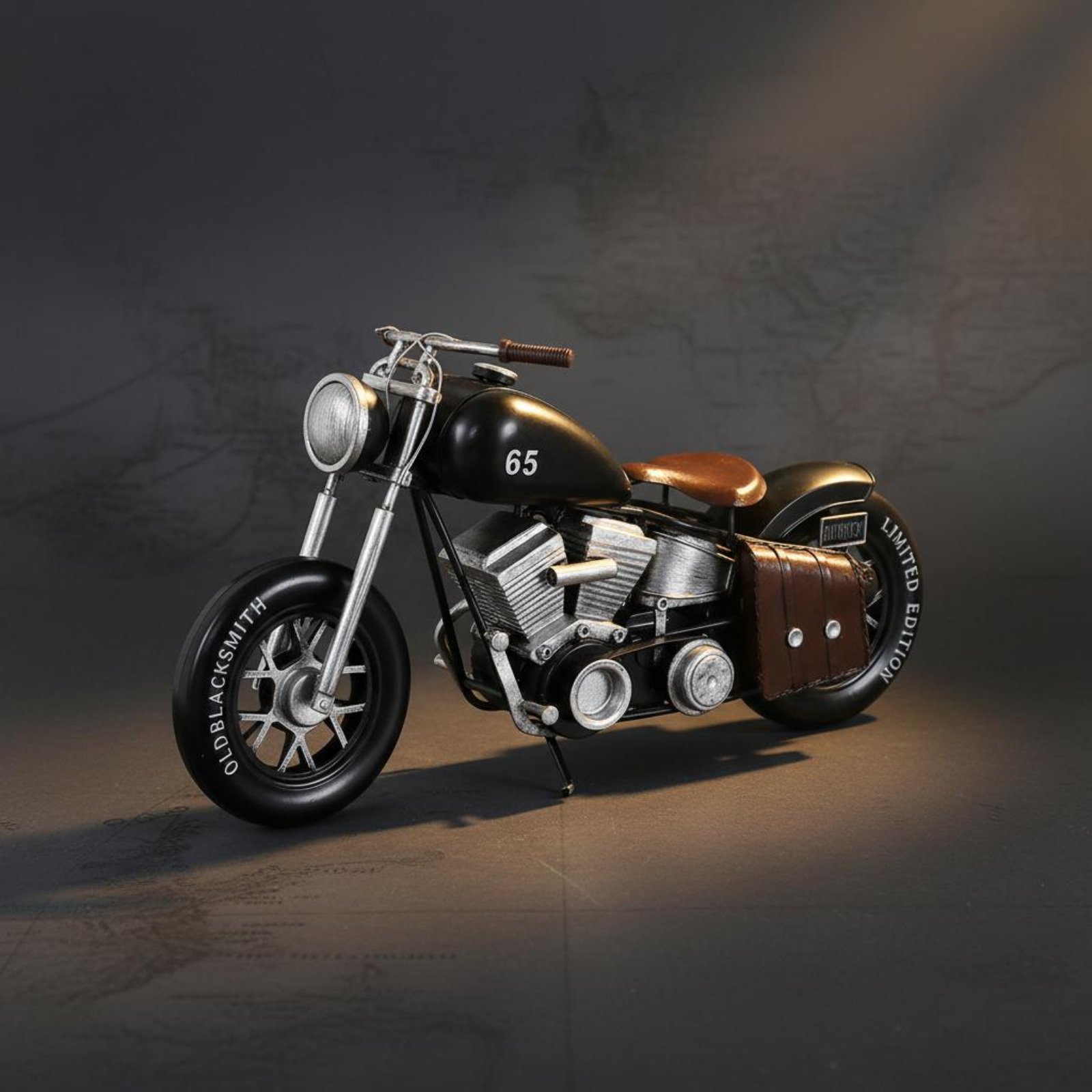 Metal Motorcycle Model Europea - Vintage Collectible Figurines บทวิจารณ์และราคา