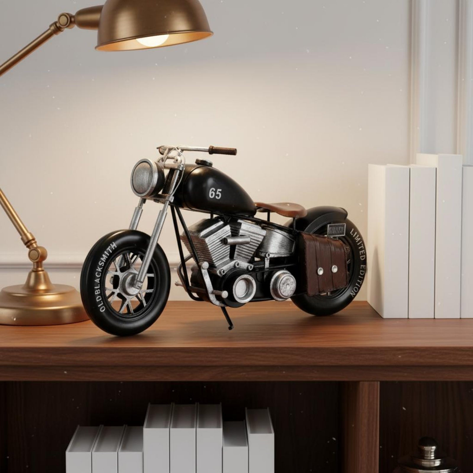 Metal Motorcycle Model Europea - Vintage Collectible Figurines บทวิจารณ์และราคา