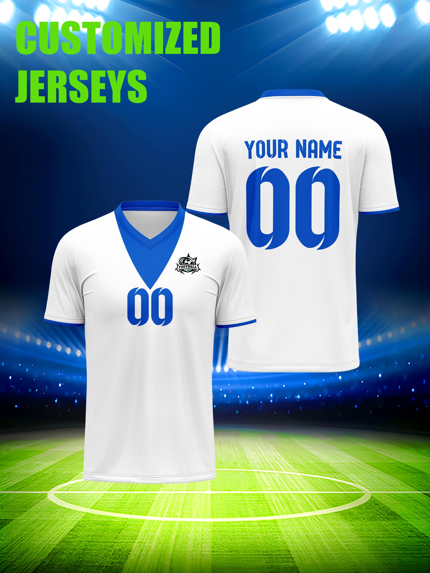 Custom Soccer Jersey With Cust - Vintage Collector บทวิจารณ์และราคา