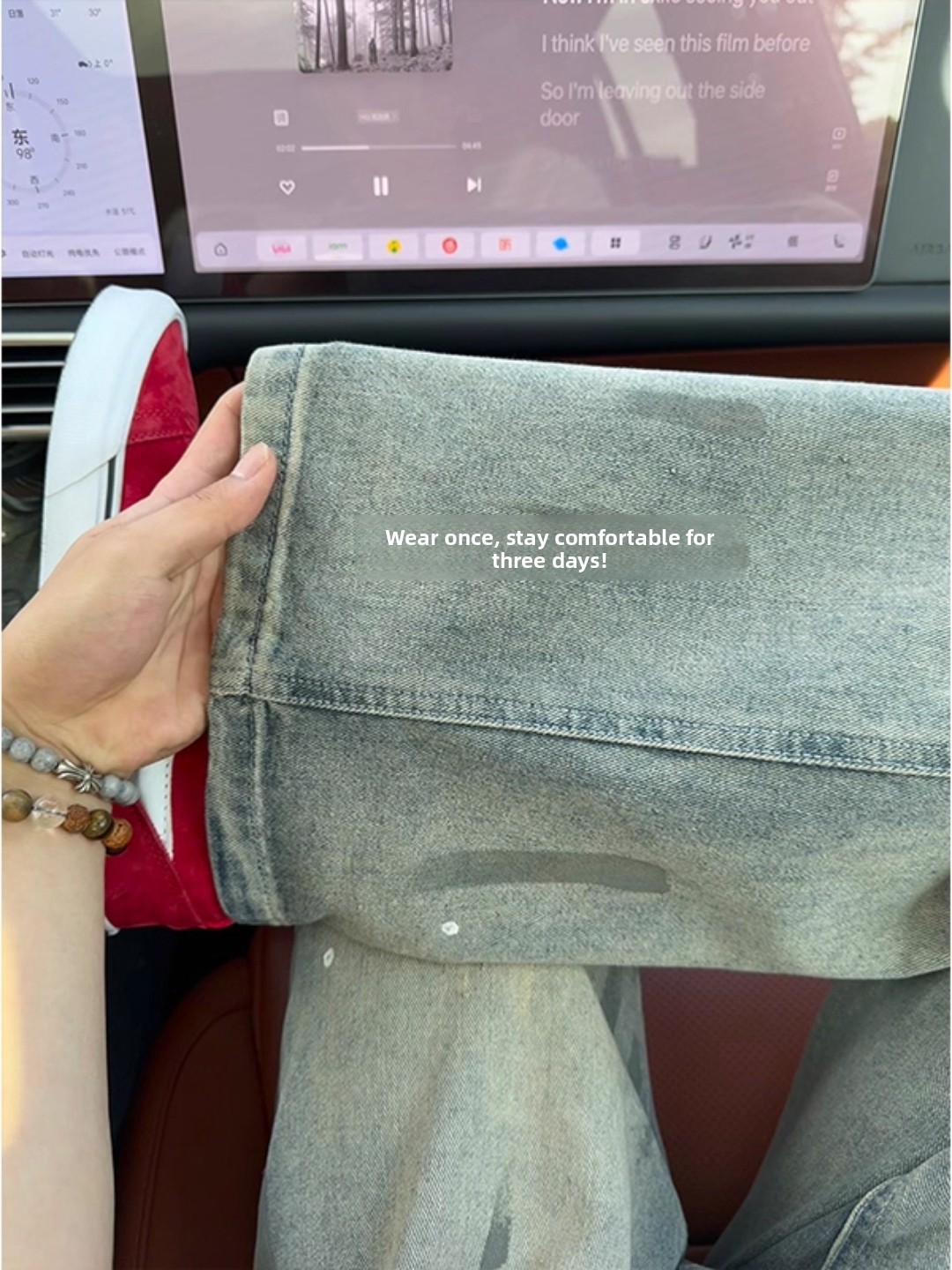 Waed Vintage Men's Jeans High  - Vintage Collectible Knives บทวิจารณ์และราคา