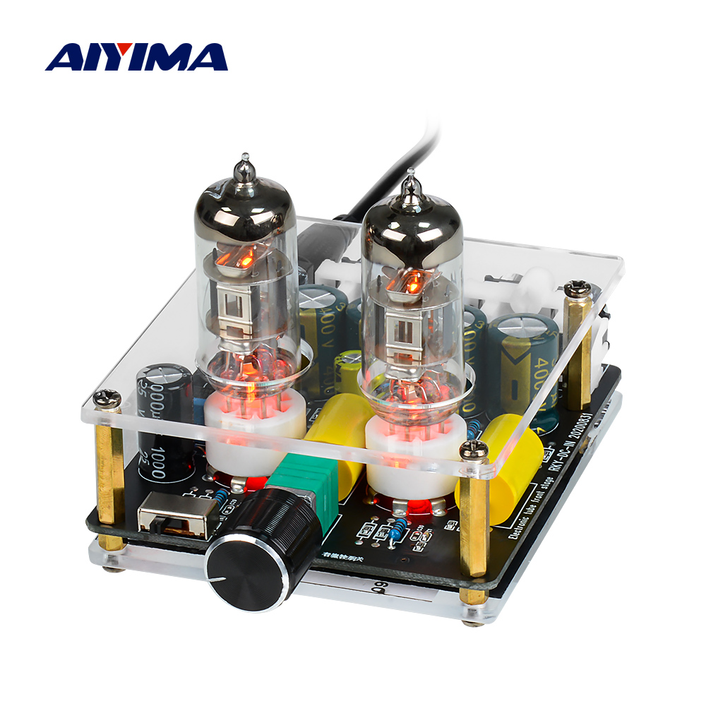 AIYIMA Upgraded 6A2 Tube Pream - Tube Amplifier Part บทวิจารณ์และราคา