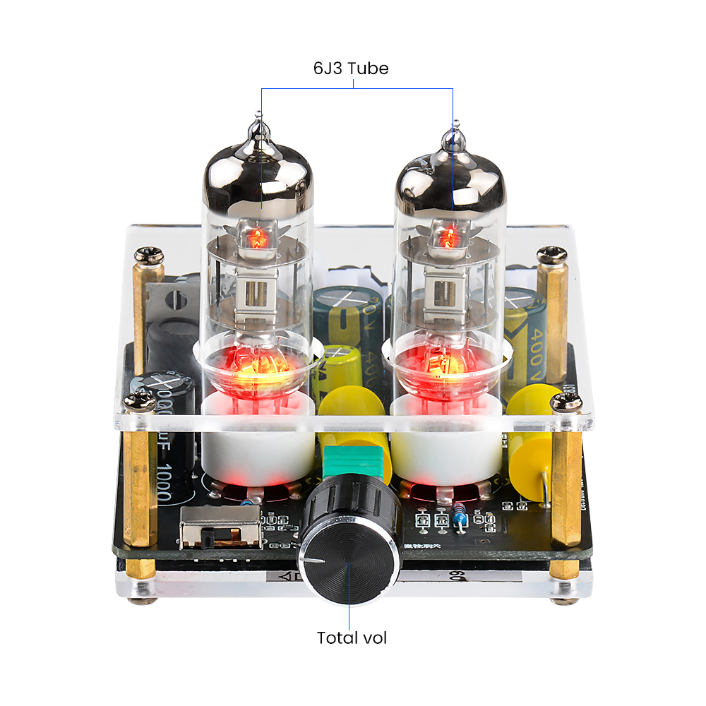 AIYIMA Upgraded 6A2 Tube Pream - Tube Amplifier Part บทวิจารณ์และราคา