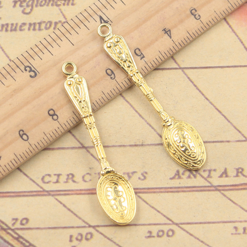 20pcs Charms Pattern Spoon 48x - Vintage Collectible Spoons บทวิจารณ์และราคา
