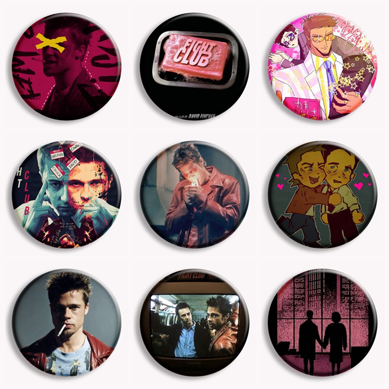 Retro Classic Movie Fight Club - Vintage Collectible Jewelry บทวิจารณ์และราคา