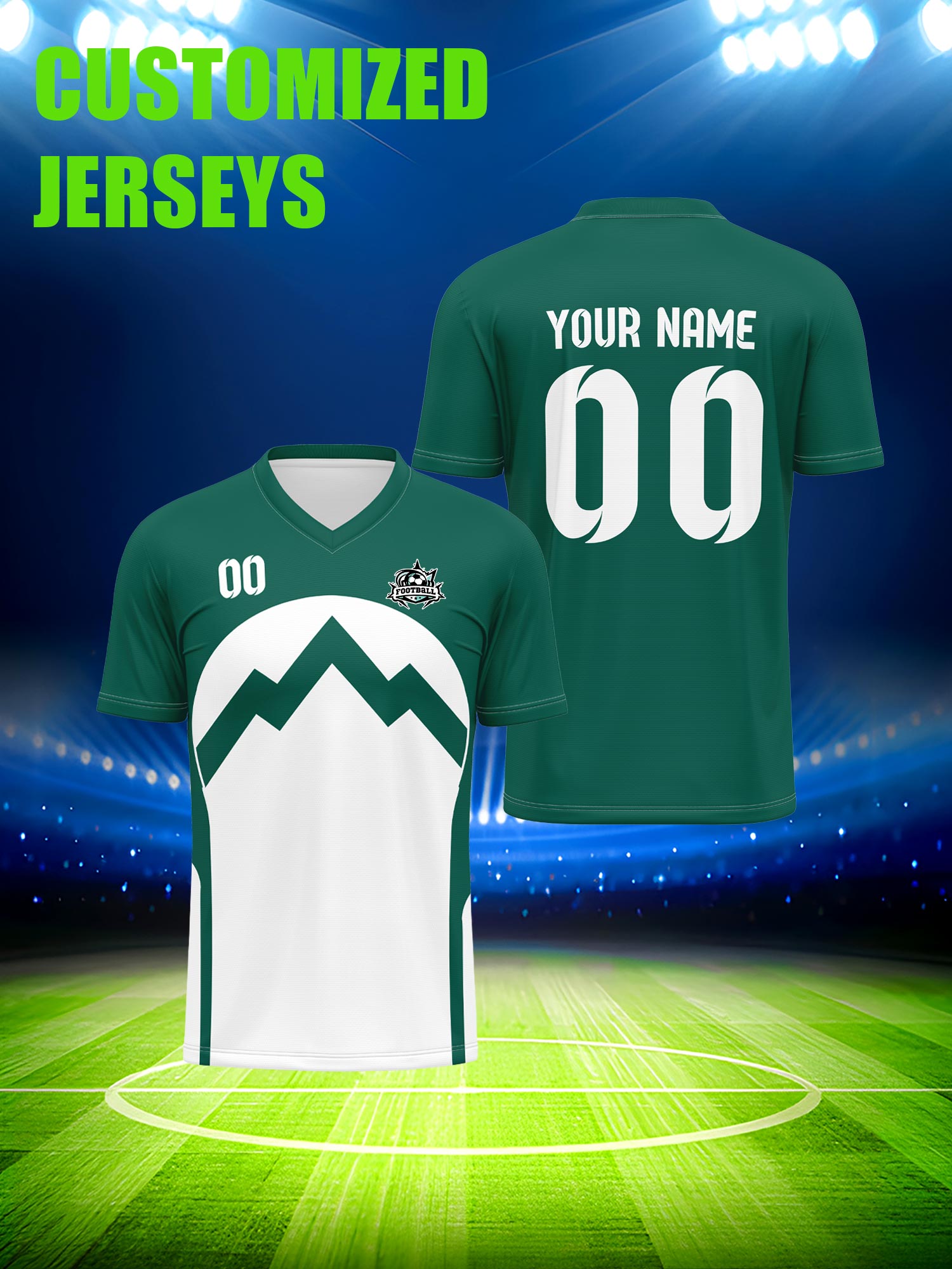 Custom Soccer Jersey With Cust - Vintage Collector บทวิจารณ์และราคา