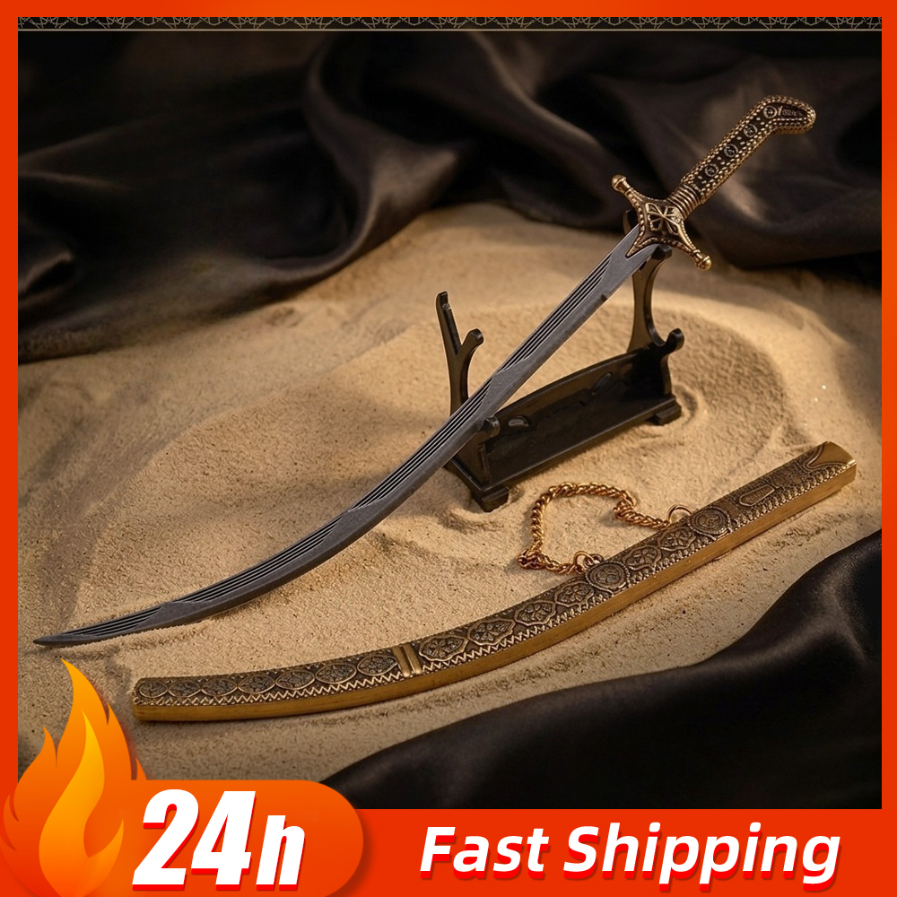 26cm Arabian Curved Sword weap - Vintage Collectible Knives บทวิจารณ์และราคา
