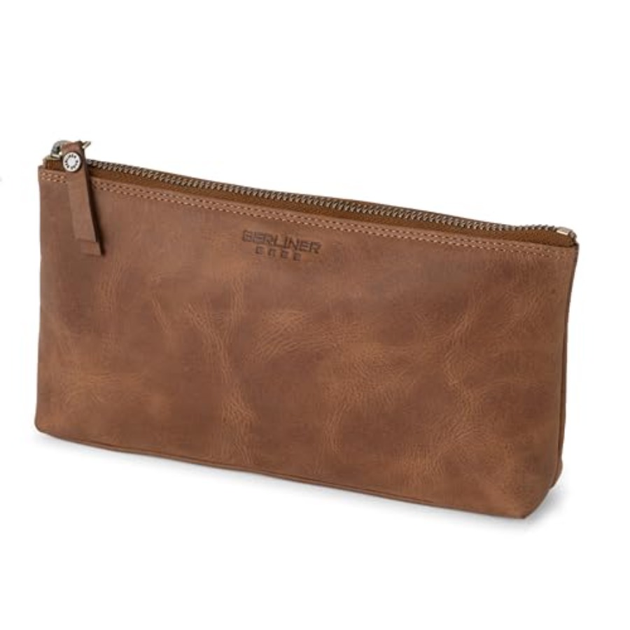Vintage Genuine Leather Makeup - Vintage Zipper บทวิจารณ์และราคา
