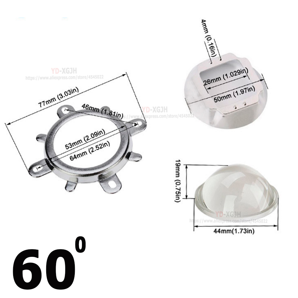 High power chip 60 90 120 degr - Darkroom Enlarger Lens บทวิจารณ์และราคา